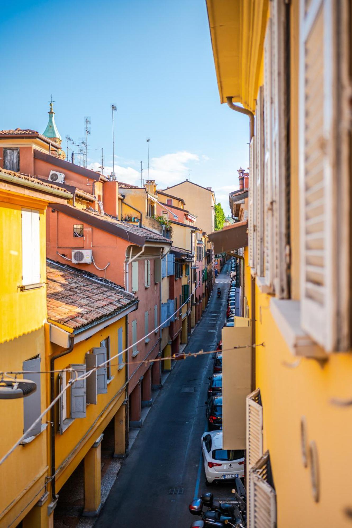 Apartamento Sui Tetti Di Bologna Centro, Casa Dei Colori Exterior foto